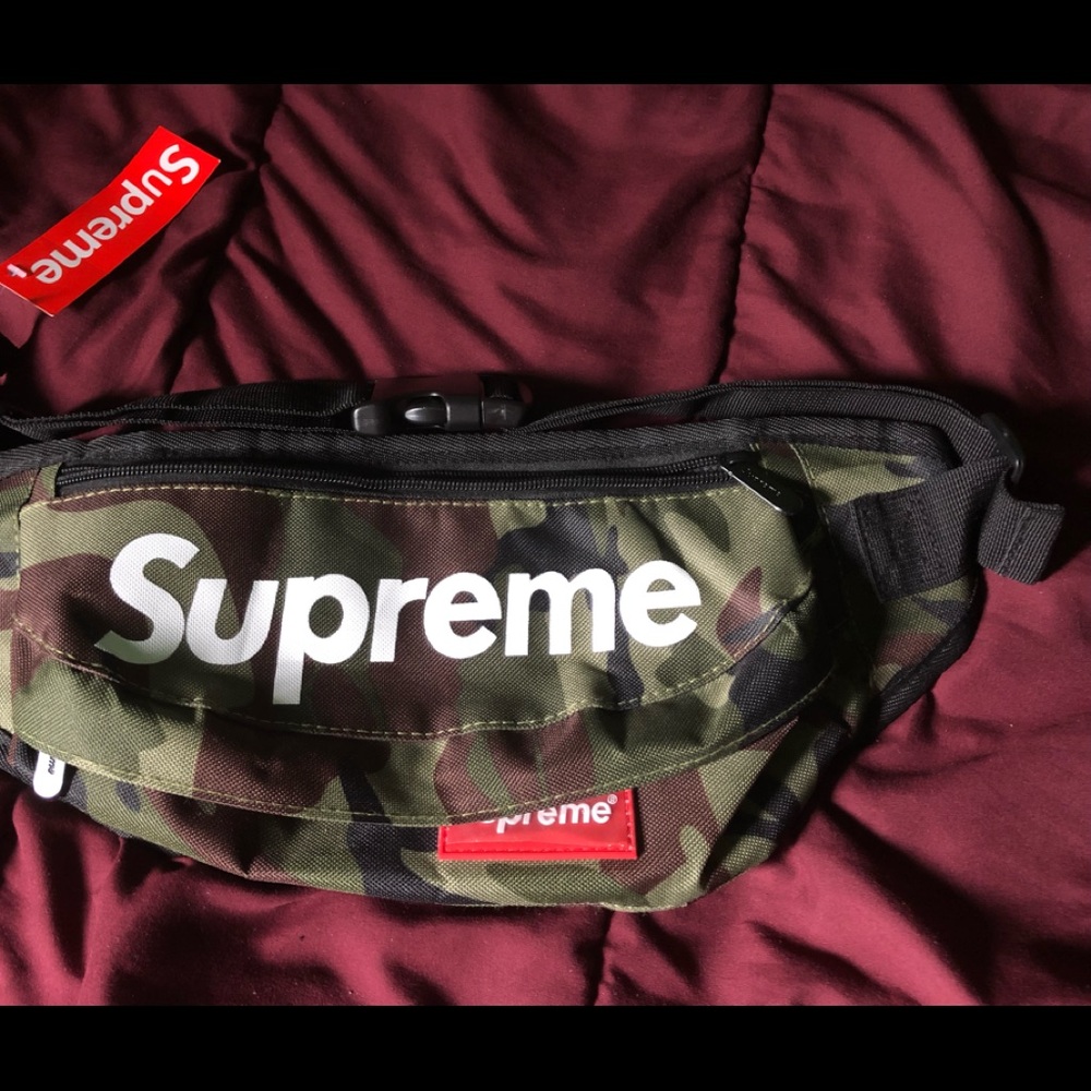 Supreme camouflage shoulder/waist bag